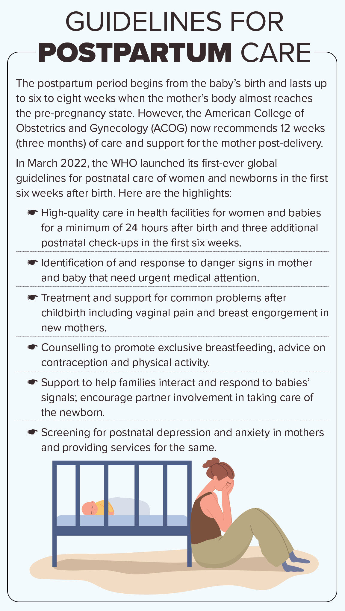 Postpartum care: The story of new mothers - Happiest Health