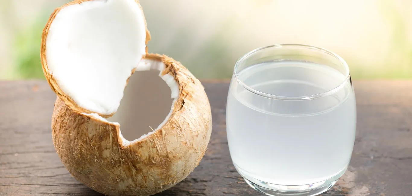 Coconut basil cooler for sunny delight - Happiest Health